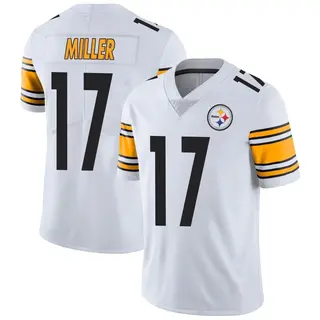 Limited Men's Anthony Miller Pittsburgh Steelers Nike Vapor Untouchable Jersey - White
