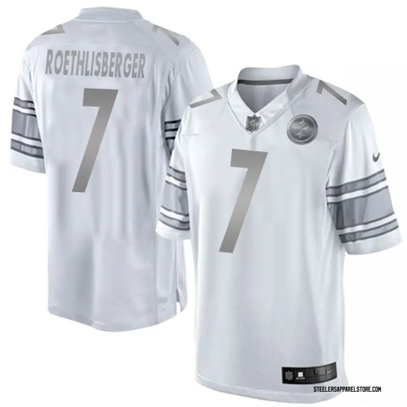 white ben roethlisberger jersey