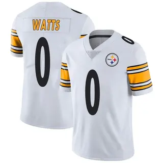 Limited Men's Bryce Watts Pittsburgh Steelers Nike Vapor Untouchable Jersey - White