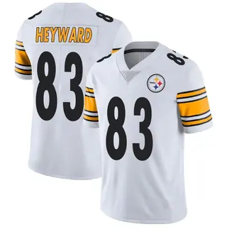 Limited Men's Connor Heyward Pittsburgh Steelers Nike Vapor Untouchable Jersey - White