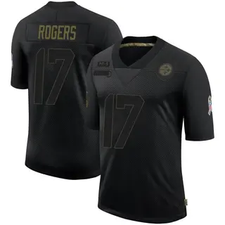 Limited Men's Eli Rogers Pittsburgh Steelers Nike 2020 Salute To Service Jersey - Black