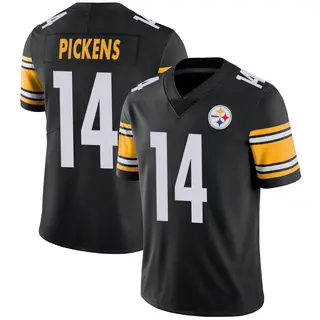 Limited Men's George Pickens Pittsburgh Steelers Nike Team Color Vapor Untouchable Jersey - Black