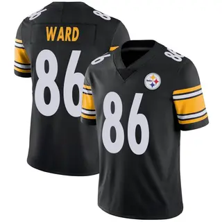 Limited Men's Hines Ward Pittsburgh Steelers Nike Team Color Vapor Untouchable Jersey - Black