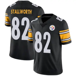 Limited Men's John Stallworth Pittsburgh Steelers Nike Team Color Vapor Untouchable Jersey - Black