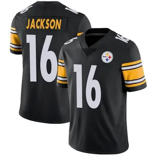 Limited Men's Josh Jackson Pittsburgh Steelers Nike Team Color Vapor Untouchable Jersey - Black