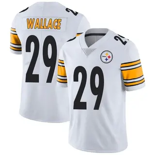 Limited Men's Levi Wallace Pittsburgh Steelers Nike Vapor Untouchable Jersey - White