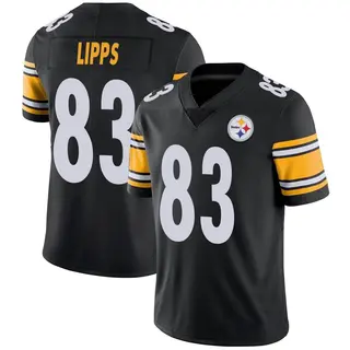 Limited Men's Louis Lipps Pittsburgh Steelers Nike Team Color Vapor Untouchable Jersey - Black