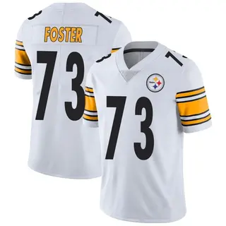 Limited Men's Ramon Foster Pittsburgh Steelers Nike Vapor Untouchable Jersey - White