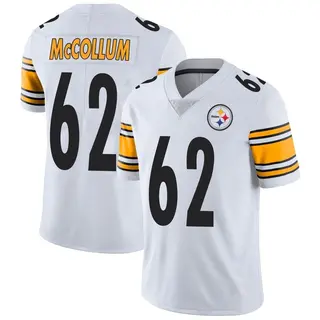 Limited Men's Ryan McCollum Pittsburgh Steelers Nike Vapor Untouchable Jersey - White