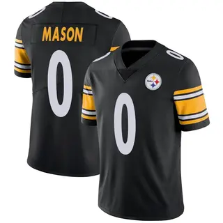 Limited Men's Trevon Mason Pittsburgh Steelers Nike Team Color Vapor Untouchable Jersey - Black