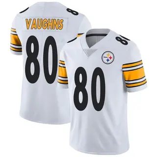 Limited Men's Tyler Vaughns Pittsburgh Steelers Nike Vapor Untouchable Jersey - White