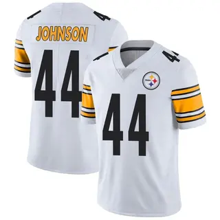 Limited Men's Tyree Johnson Pittsburgh Steelers Nike Vapor Untouchable Jersey - White