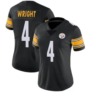 Limited Women's Matthew Wright Pittsburgh Steelers Nike Team Color Vapor Untouchable Jersey - Black