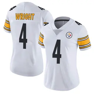 Limited Women's Matthew Wright Pittsburgh Steelers Nike Vapor Untouchable Jersey - White