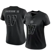Limited Women's William Jackson III Pittsburgh Steelers Nike Reflective Jersey - Black