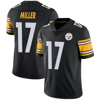 Limited Youth Anthony Miller Pittsburgh Steelers Nike Team Color Vapor Untouchable Jersey - Black