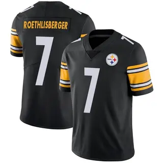 Limited Youth Ben Roethlisberger Pittsburgh Steelers Nike Team Color Vapor Untouchable Jersey - Black
