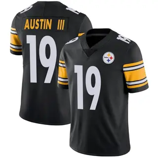 Limited Youth Calvin Austin III Pittsburgh Steelers Nike Team Color Vapor Untouchable Jersey - Black