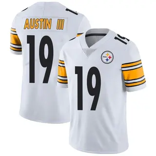 Limited Youth Calvin Austin III Pittsburgh Steelers Nike Vapor Untouchable Jersey - White
