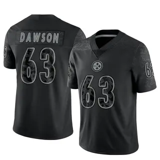Limited Youth Dermontti Dawson Pittsburgh Steelers Nike Reflective Jersey - Black