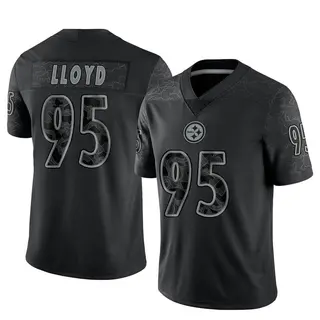 Limited Youth Greg Lloyd Pittsburgh Steelers Nike Reflective Jersey - Black