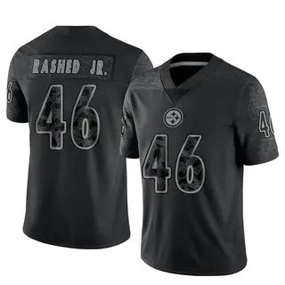 Limited Youth Hamilcar Rashed Jr. Pittsburgh Steelers Nike Reflective Jersey - Black