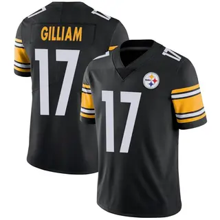 Limited Youth Joe Gilliam Pittsburgh Steelers Nike Team Color Vapor Untouchable Jersey - Black