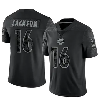 Limited Youth Josh Jackson Pittsburgh Steelers Nike Reflective Jersey - Black