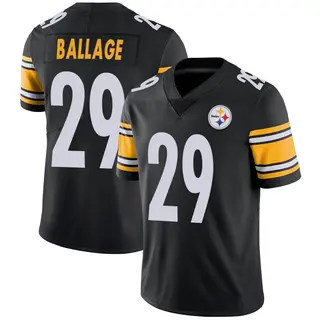 Limited Youth Kalen Ballage Pittsburgh Steelers Nike Team Color Vapor Untouchable Jersey - Black