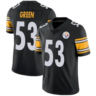 Limited Youth Kendrick Green Pittsburgh Steelers Nike Team Color Vapor Untouchable Jersey - Black