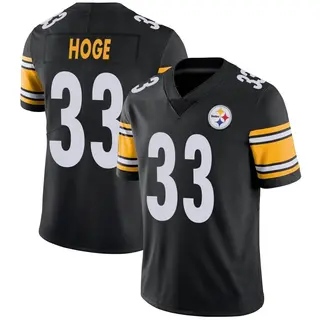 Limited Youth Merril Hoge Pittsburgh Steelers Nike Team Color Vapor Untouchable Jersey - Black
