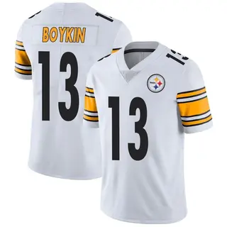 Limited Youth Miles Boykin Pittsburgh Steelers Nike Vapor Untouchable Jersey - White