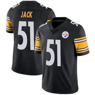 Limited Youth Myles Jack Pittsburgh Steelers Nike Team Color Vapor Untouchable Jersey - Black