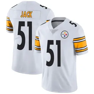 Limited Youth Myles Jack Pittsburgh Steelers Nike Vapor Untouchable Jersey - White
