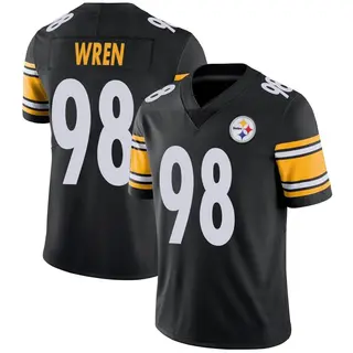 Limited Youth Renell Wren Pittsburgh Steelers Nike Team Color Vapor Untouchable Jersey - Black