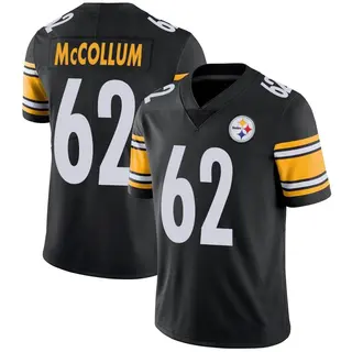 Limited Youth Ryan McCollum Pittsburgh Steelers Nike Team Color Vapor Untouchable Jersey - Black