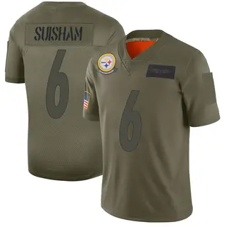 Limited Youth Shaun Suisham Pittsburgh Steelers Nike 2019 Salute to Service Jersey - Camo