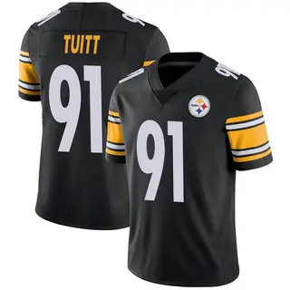Limited Youth Stephon Tuitt Pittsburgh Steelers Nike Team Color Vapor Untouchable Jersey - Black