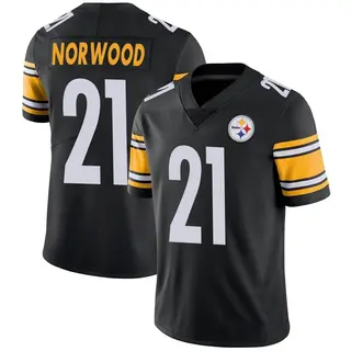 Limited Youth Tre Norwood Pittsburgh Steelers Nike Team Color Vapor Untouchable Jersey - Black