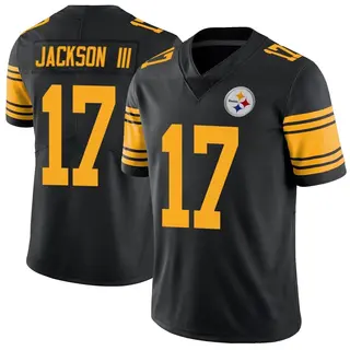 Limited Youth William Jackson III Pittsburgh Steelers Nike Color Rush Jersey - Black