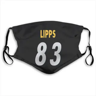 Louis Lipps Pittsburgh Steelers Washabl & Reusable Face Mask - Black