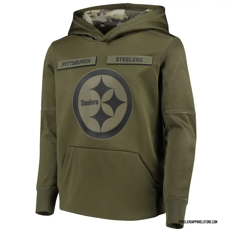 salute to military steelers hoodie